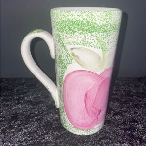 GABBAY Apple Ceramic Spongeware 6” Coffee Mug